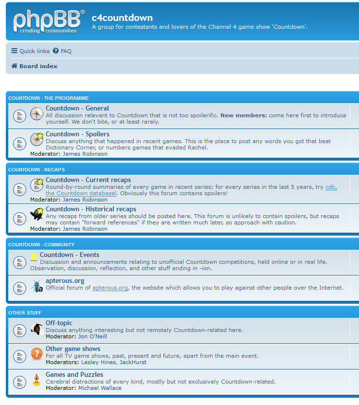 Countdown Sites And Resources