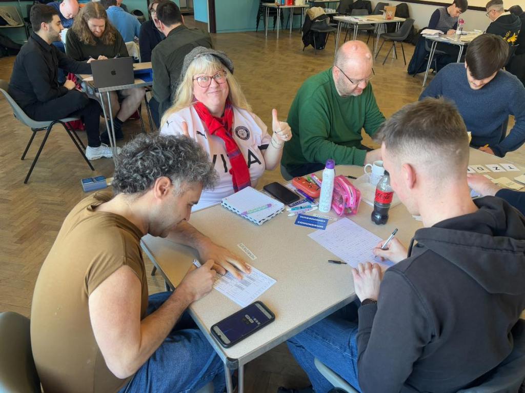 It's a thumbs up from Tracey